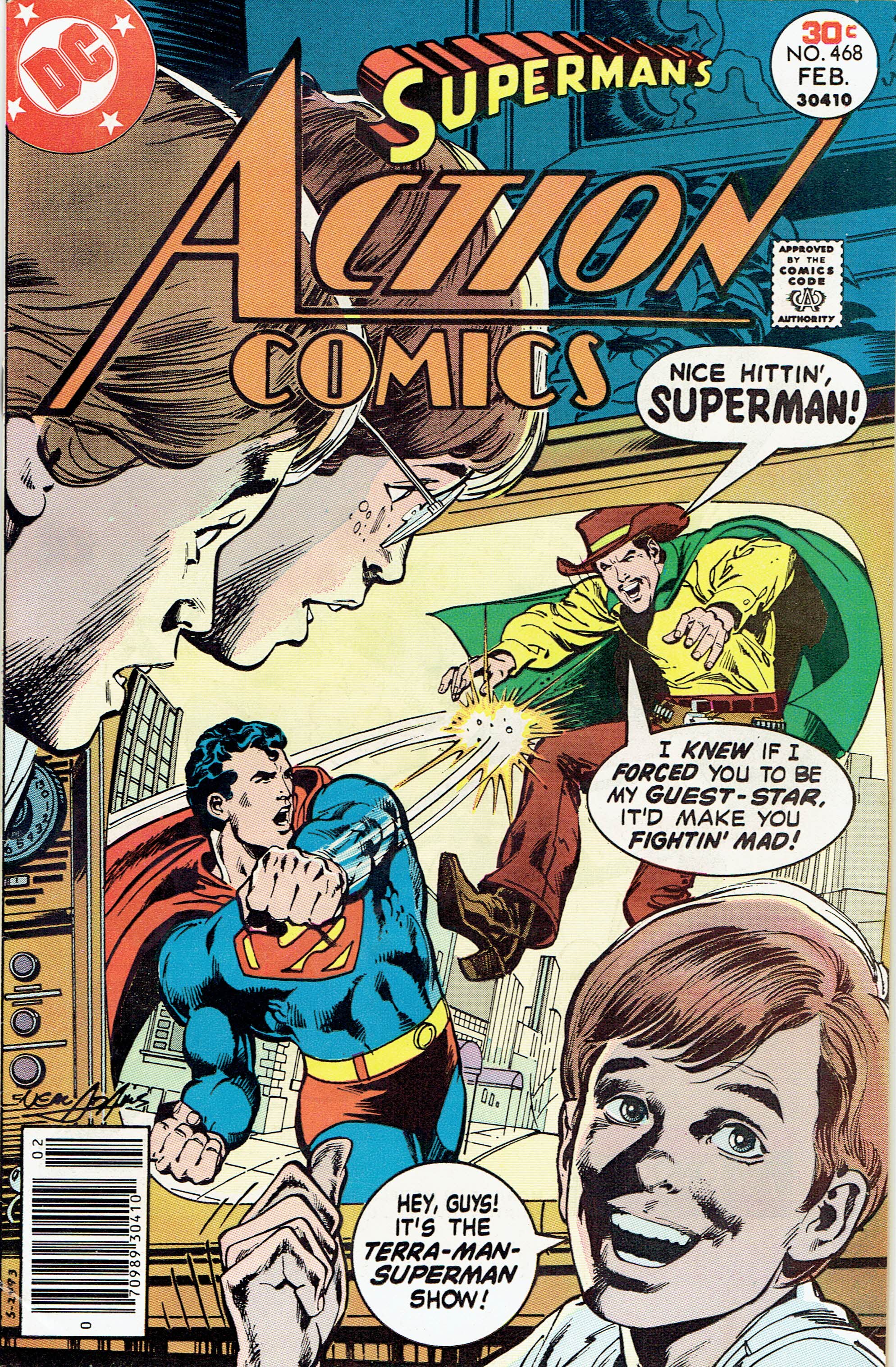 Action Comics #468 cover