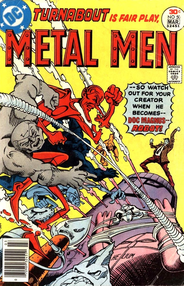 Metal Men #50 cover
