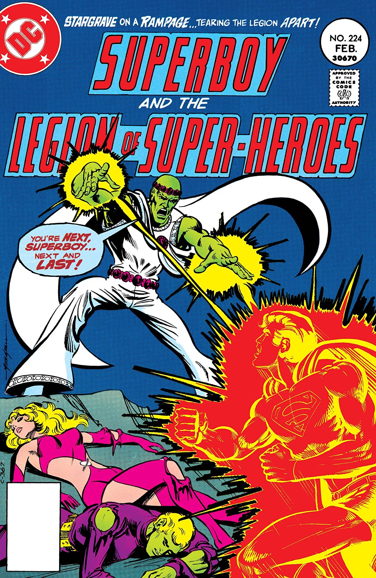 Superboy #224 cover
