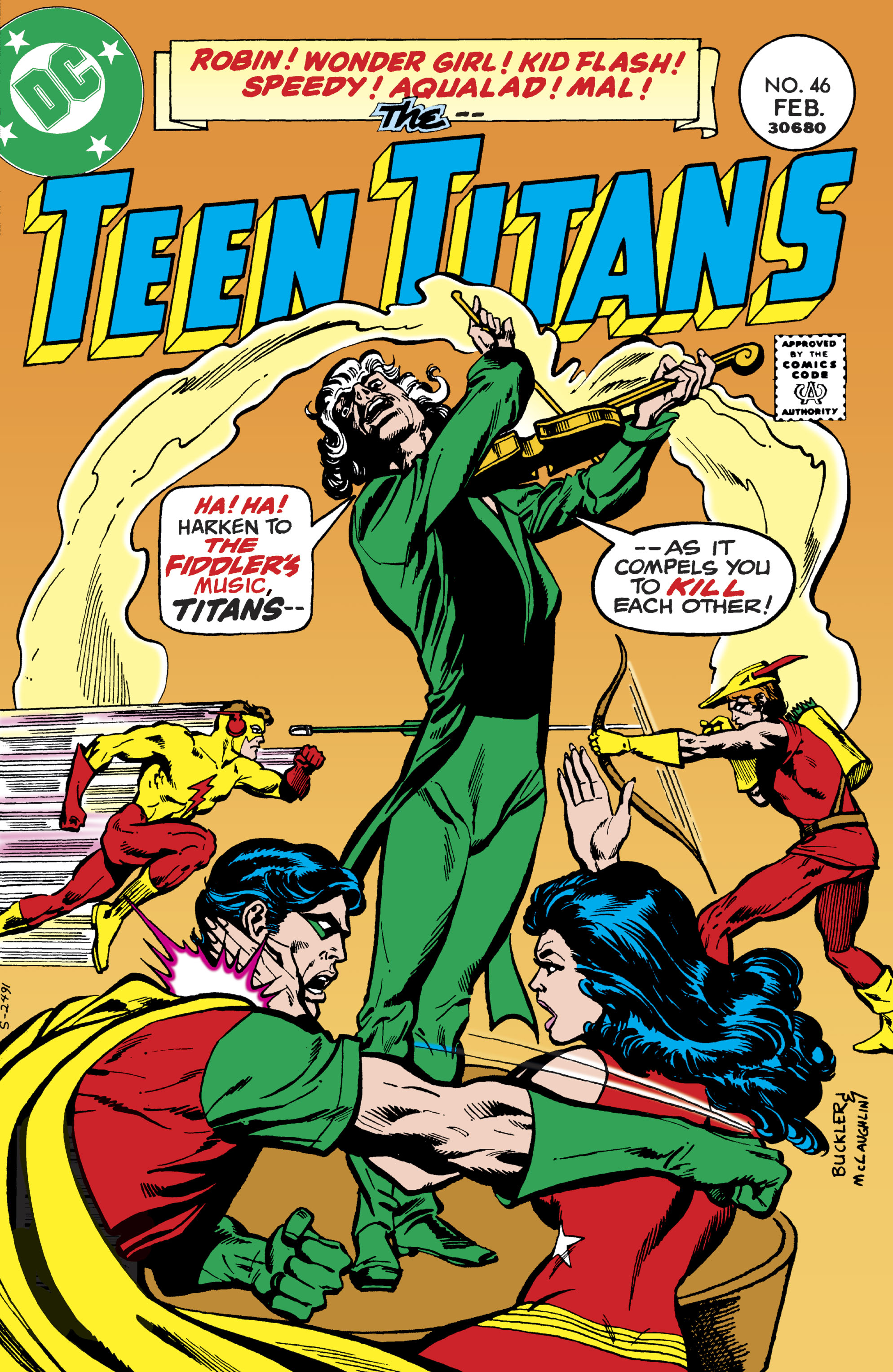 Teen Titans #46 cover