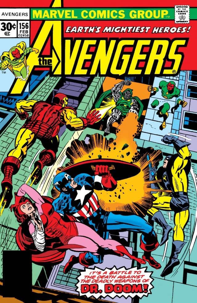 The Avengers #156 cover