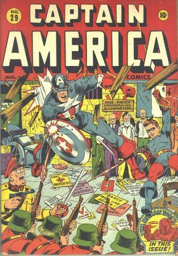 Captain America Comics #29 cover
