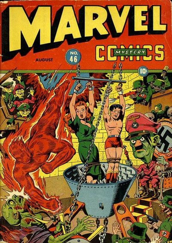 Marvel Mystery Comics #46 cover
