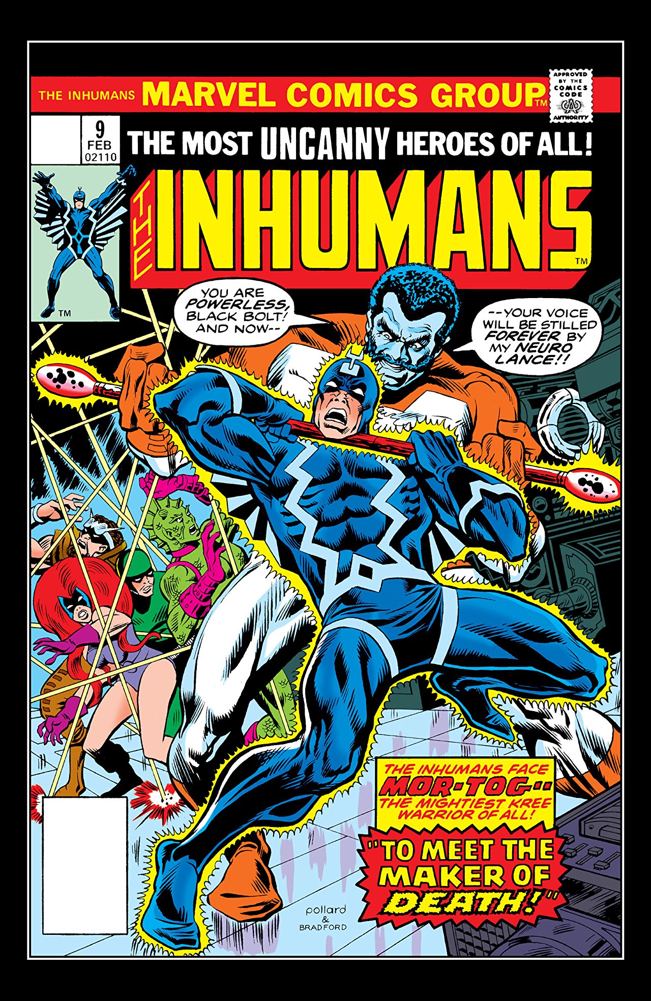 The Inhumans #9 cover
