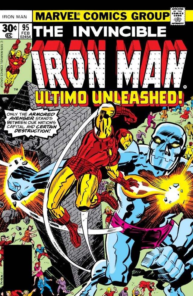 Iron Man #95 cover
