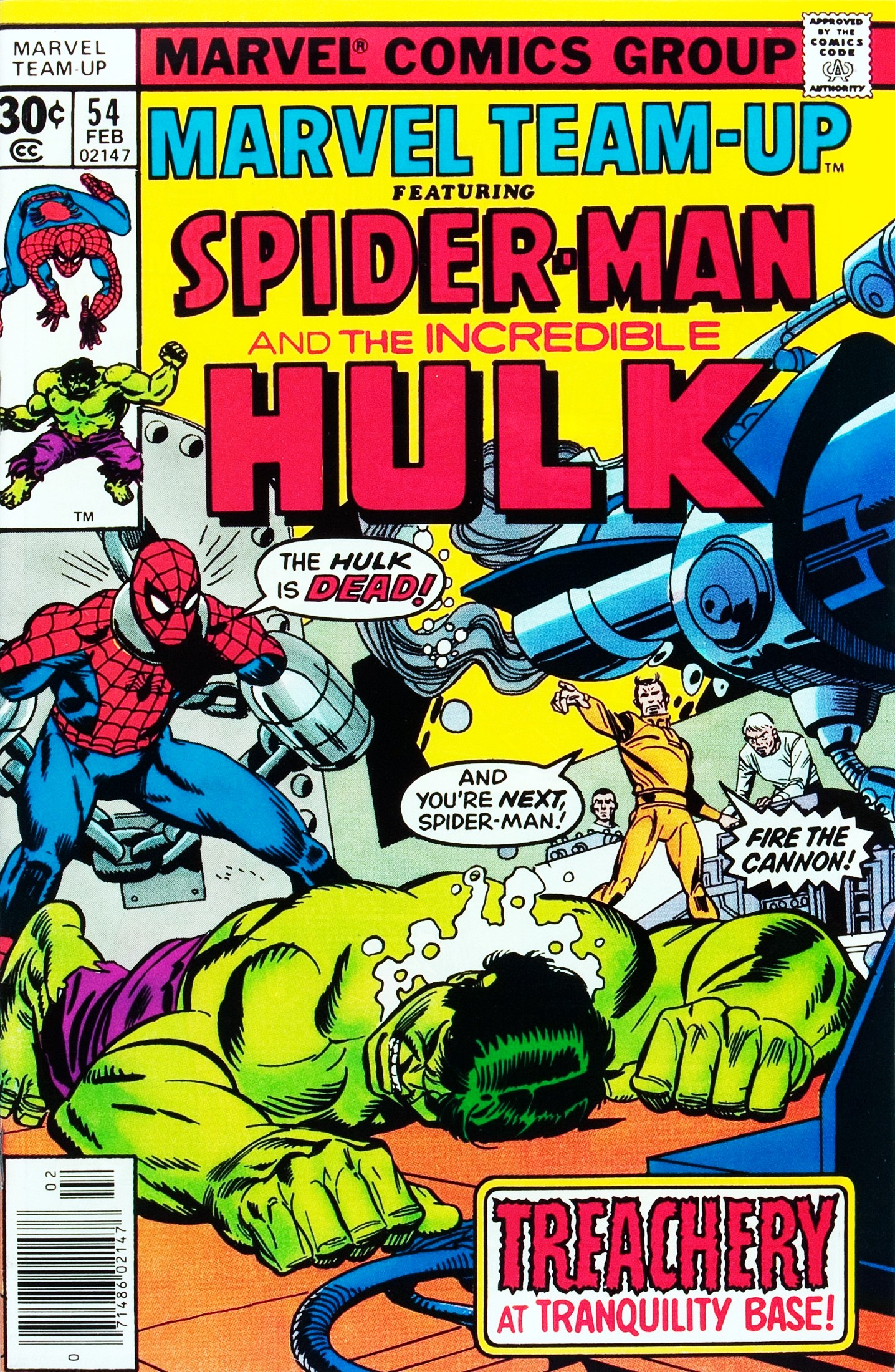Marvel Team-Up #54 cover