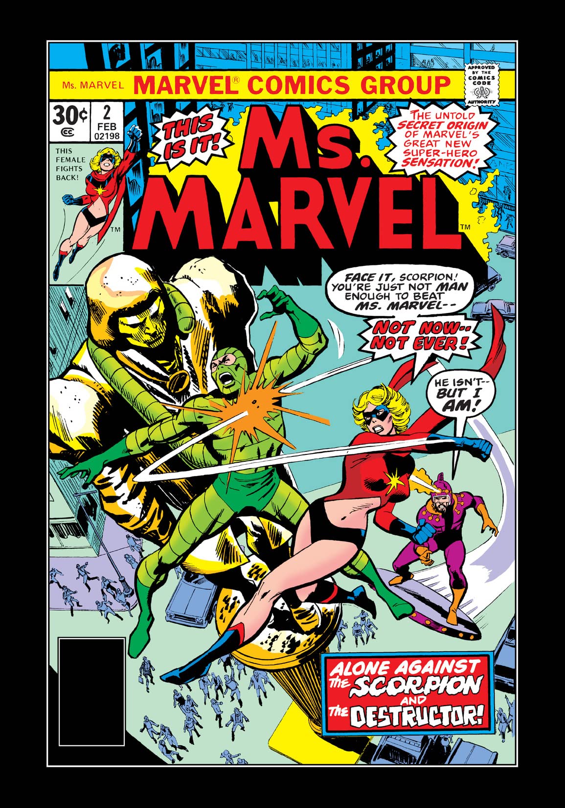 Ms. Marvel #2 cover
