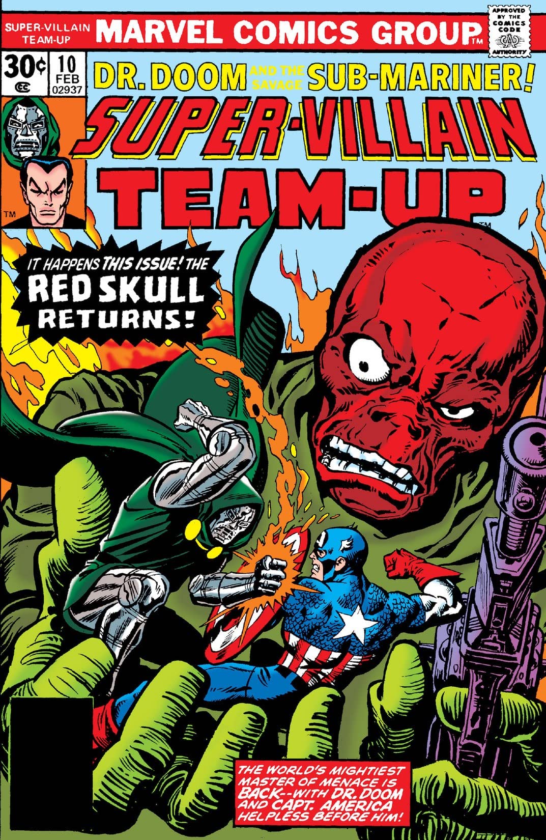 Super-Villain Team-Up #10 cover