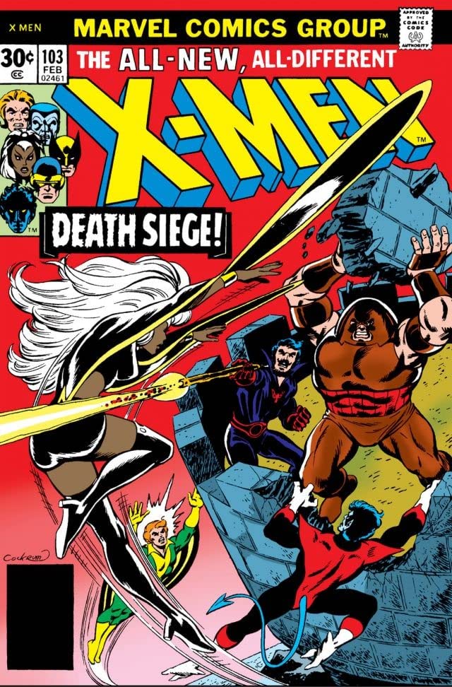 The X-Men #103 cover