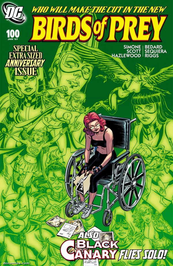 Birds of Prey #100 cover