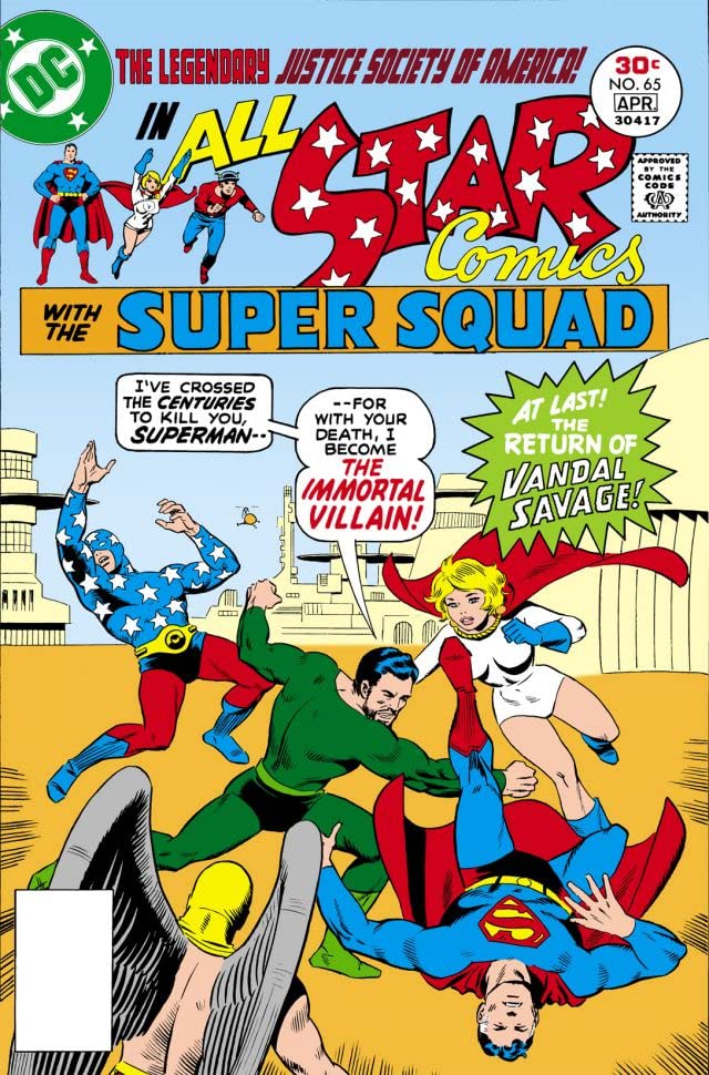 All-Star Comics #65 cover