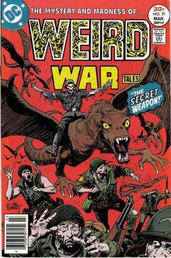 Weird War Tales #51 cover