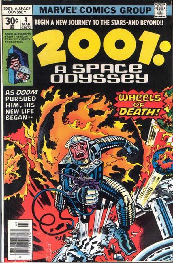 2001, A Space Odyssey #4 cover