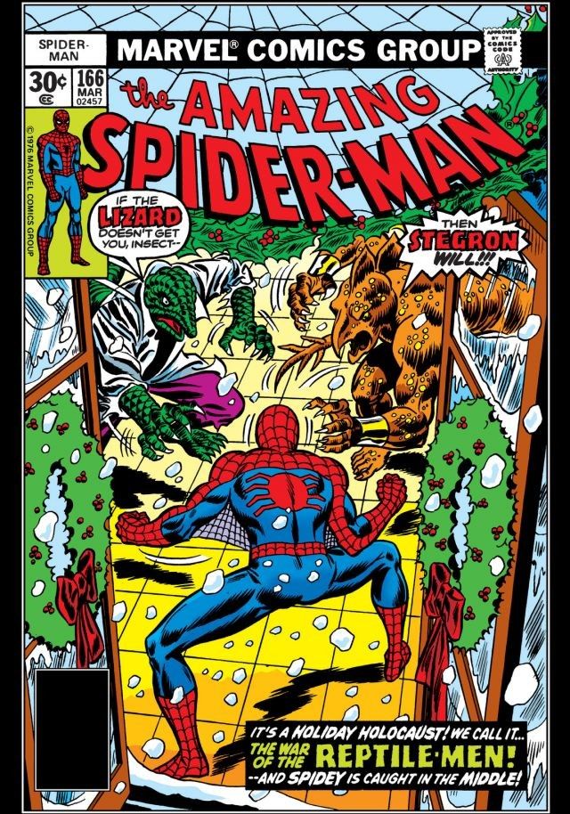 The Amazing Spider-Man #166 cover