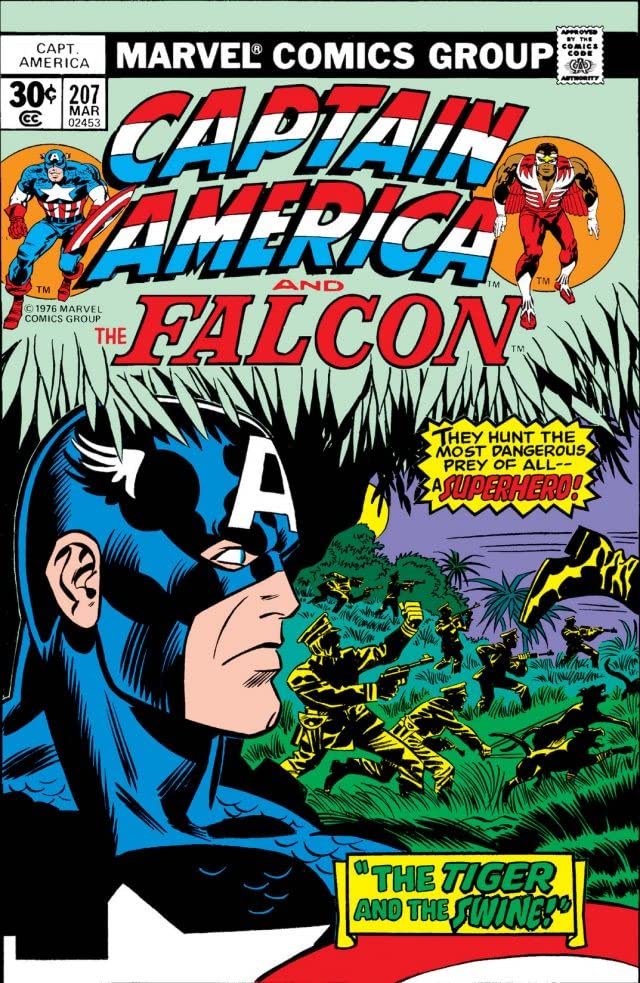 Captain America #207 cover
