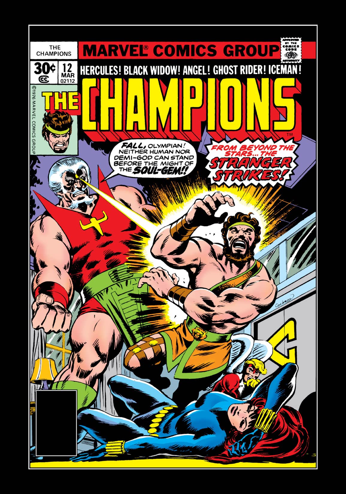 The Champions #12 cover