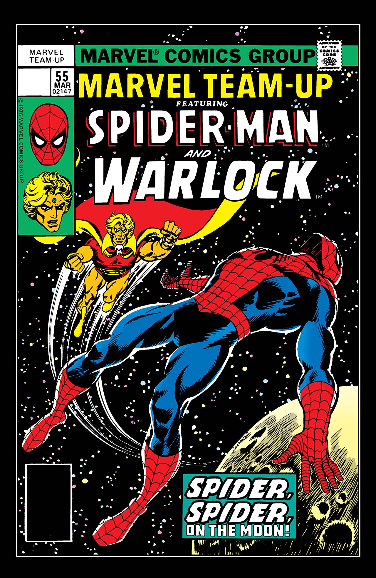 Marvel Team-Up #55 cover