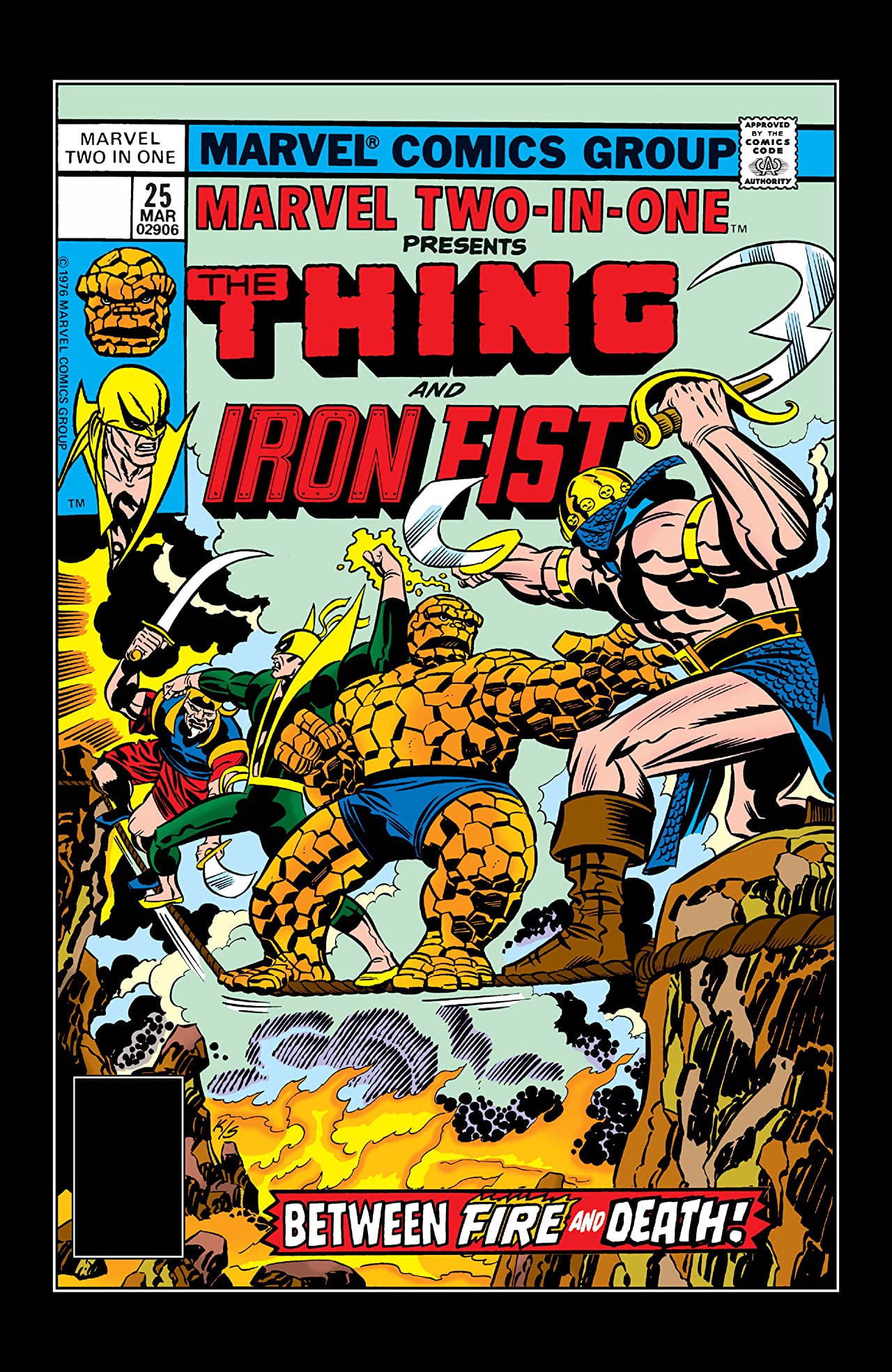Marvel Two-in-One #25 cover