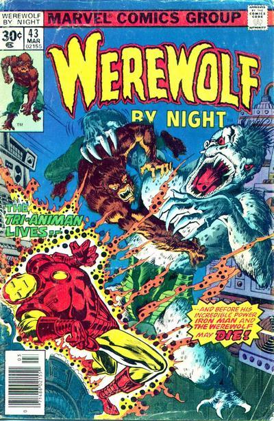 Werewolf by Night #43 cover