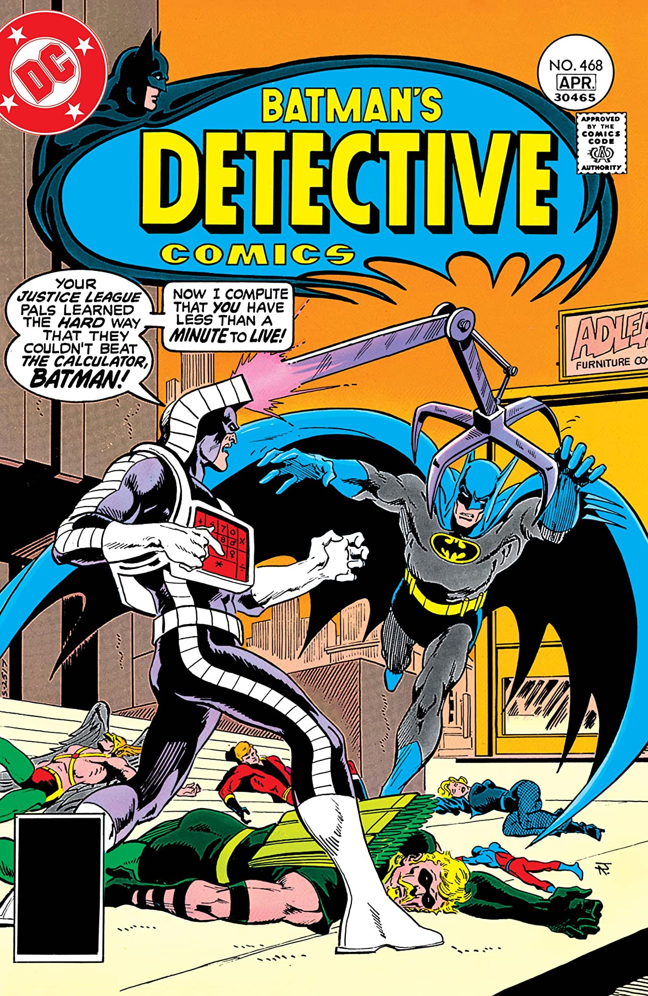 Detective Comics #468 cover