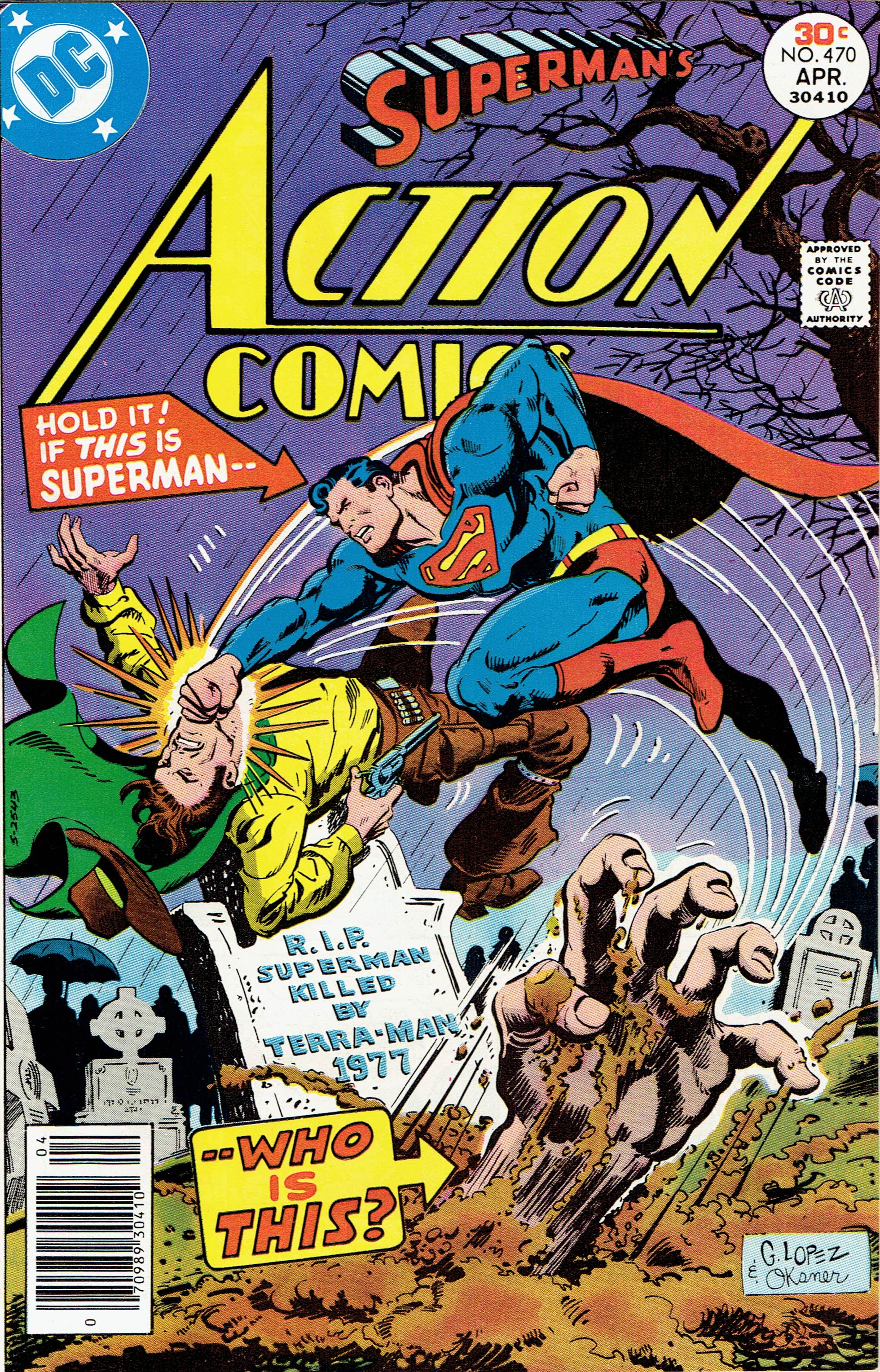 Action Comics #470 cover