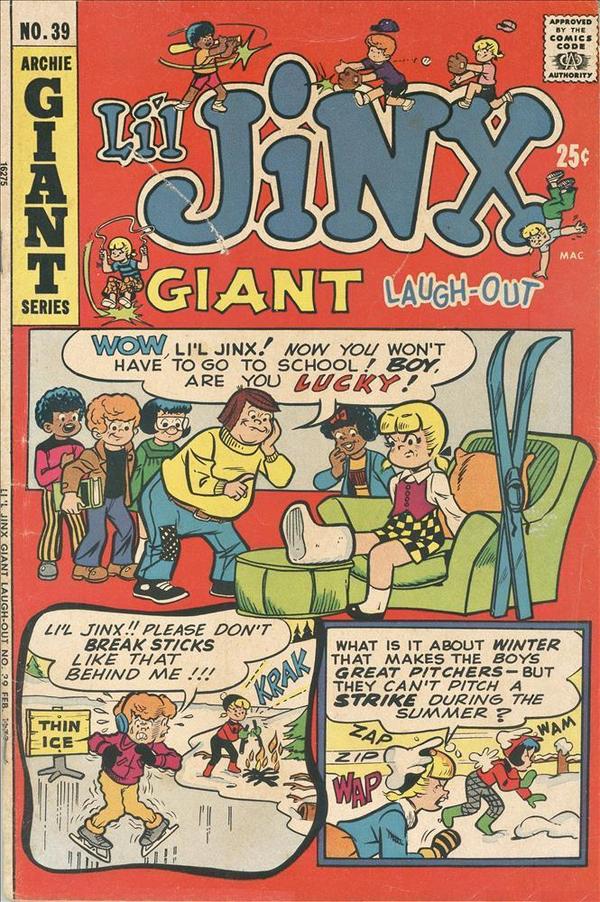 Li'l Jinx Giant Laughout #39 cover