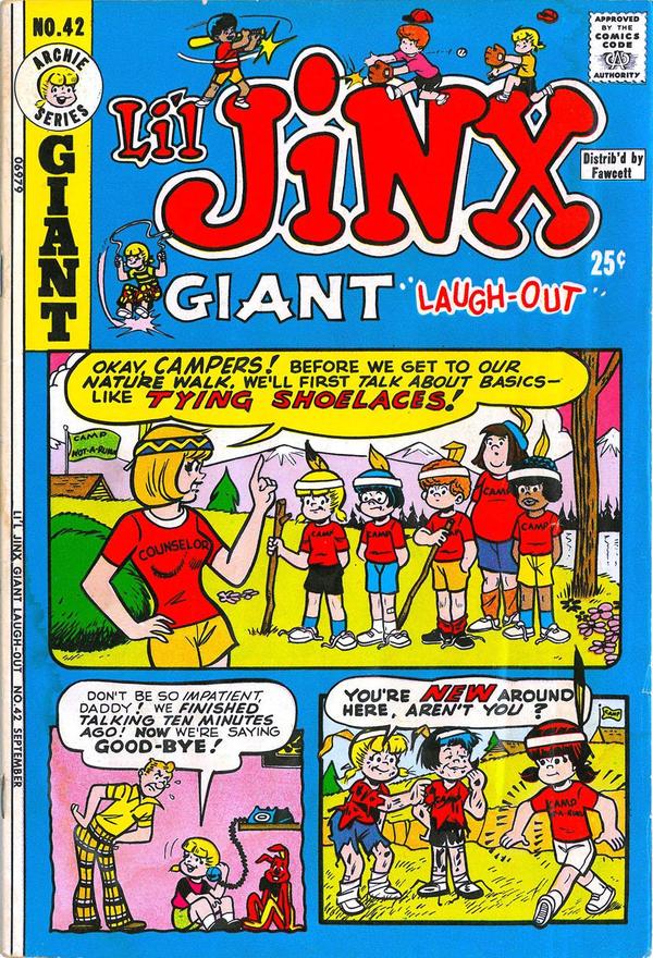 Li'l Jinx Giant Laughout #42 cover
