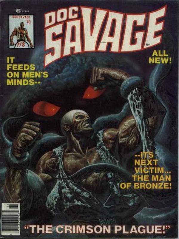 Doc Savage #8 cover