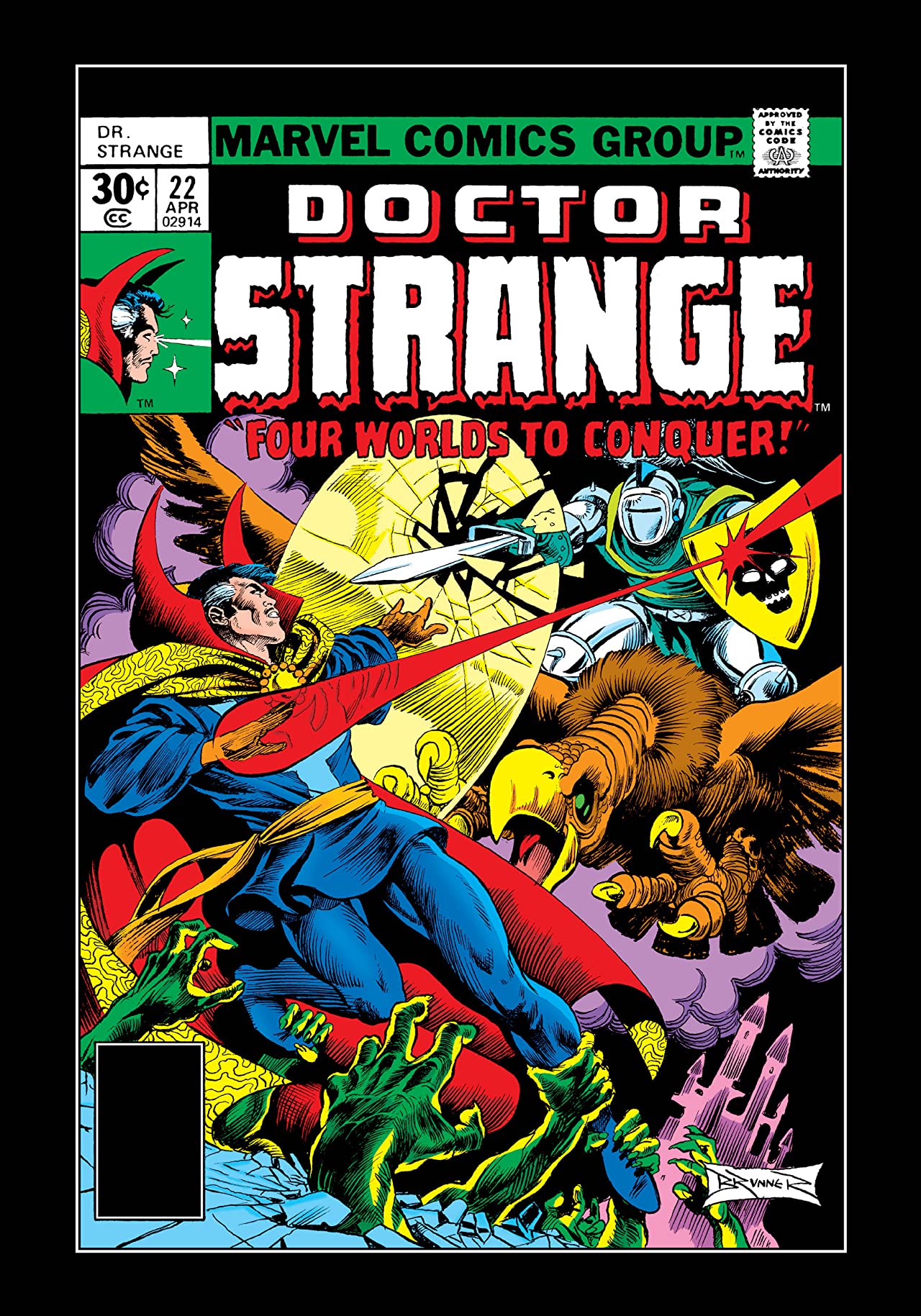 Doctor Strange #22 cover