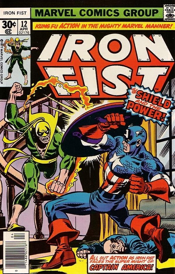 Iron Fist #12 cover
