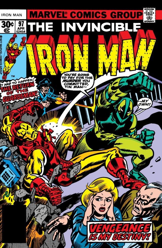 Iron Man #97 cover