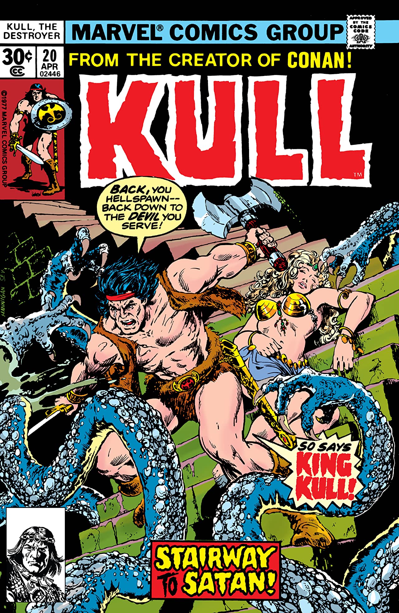 Kull, the Destroyer #20 cover