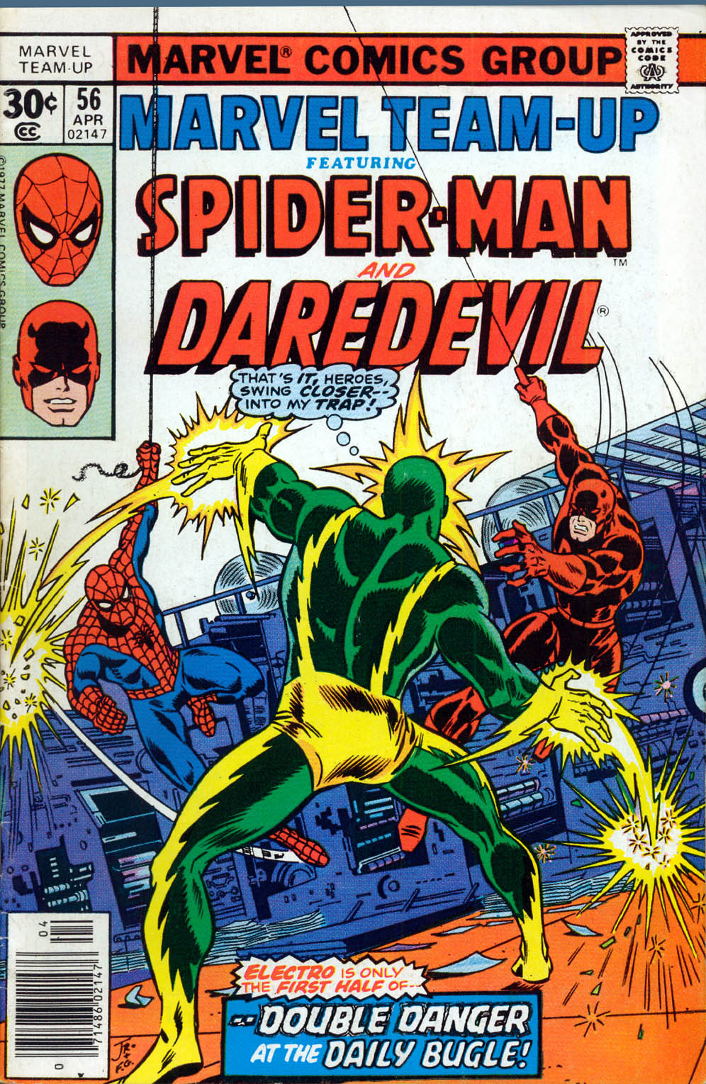 Marvel Team-Up #56 cover