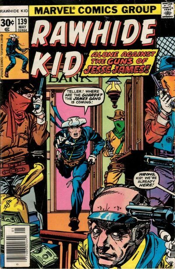 The Rawhide Kid #139 cover