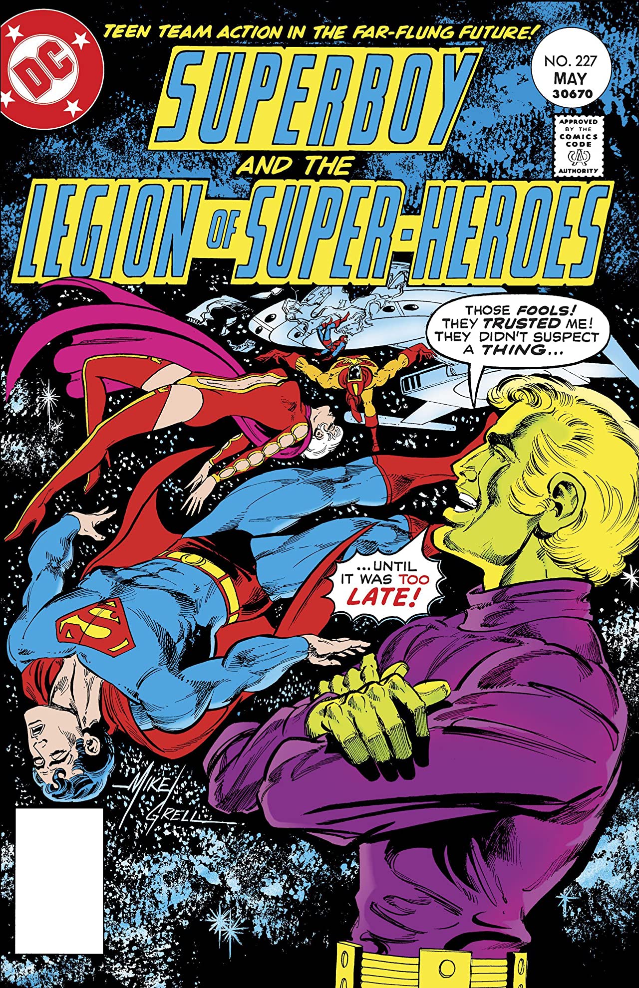 Superboy #227 cover