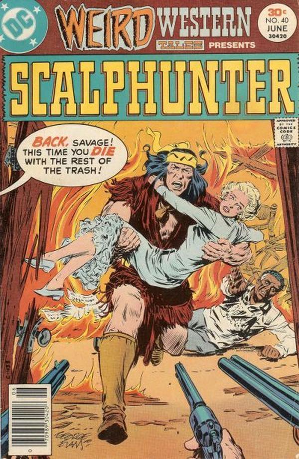 Weird Western Tales #40 cover