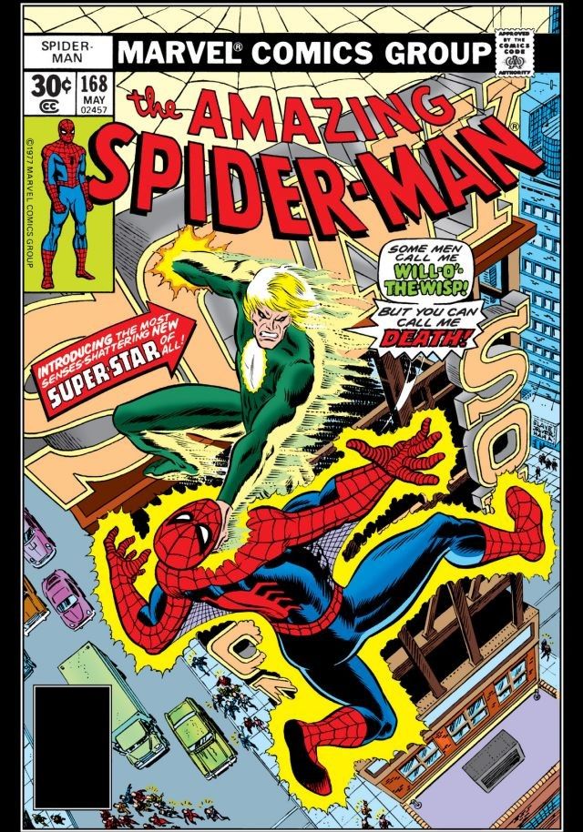 The Amazing Spider-Man #168 cover