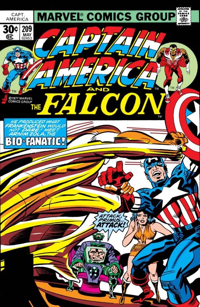 Captain America #209 cover