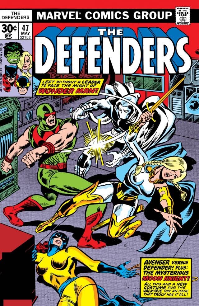 The Defenders #47 cover