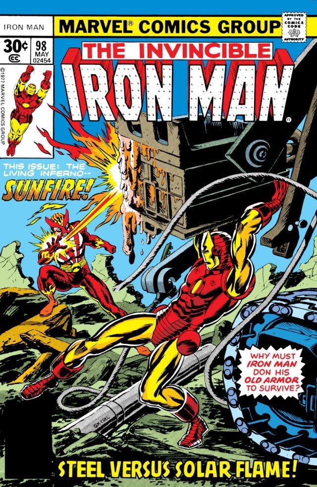 Iron Man #98 cover