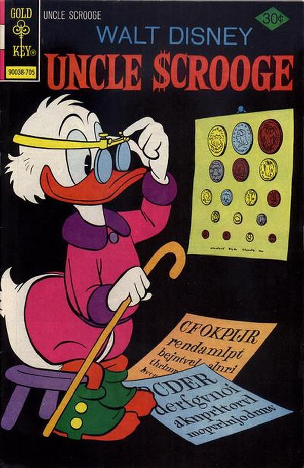Walt Disney Uncle Scrooge #140 cover
