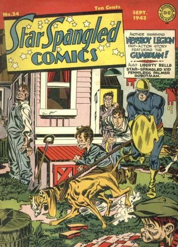 Star Spangled Comics #24 cover