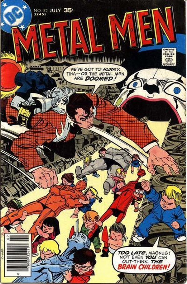 Metal Men #52 cover