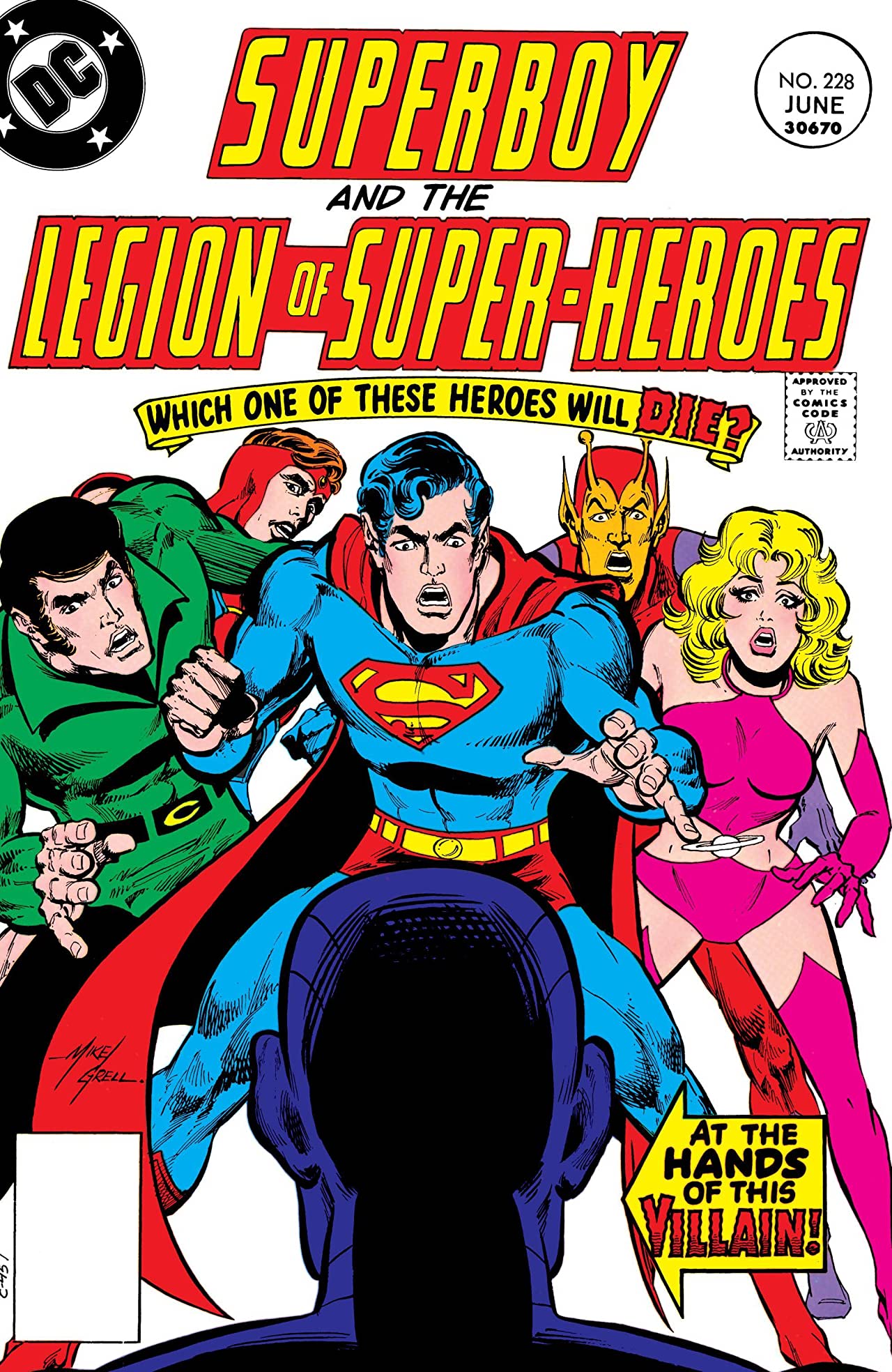 Superboy #228 cover