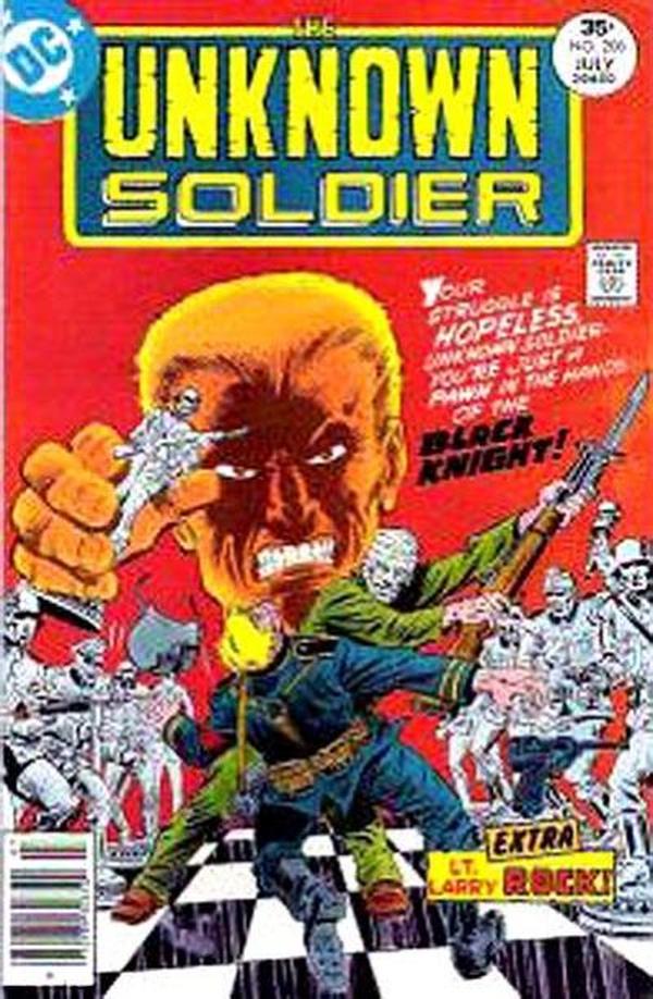 Unknown Soldier #206 cover