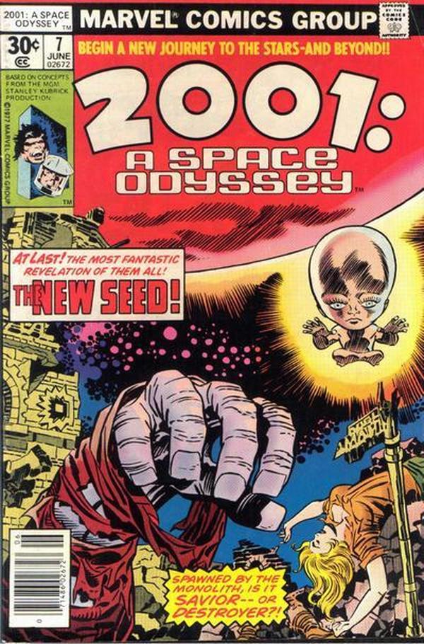 2001, A Space Odyssey #7 cover