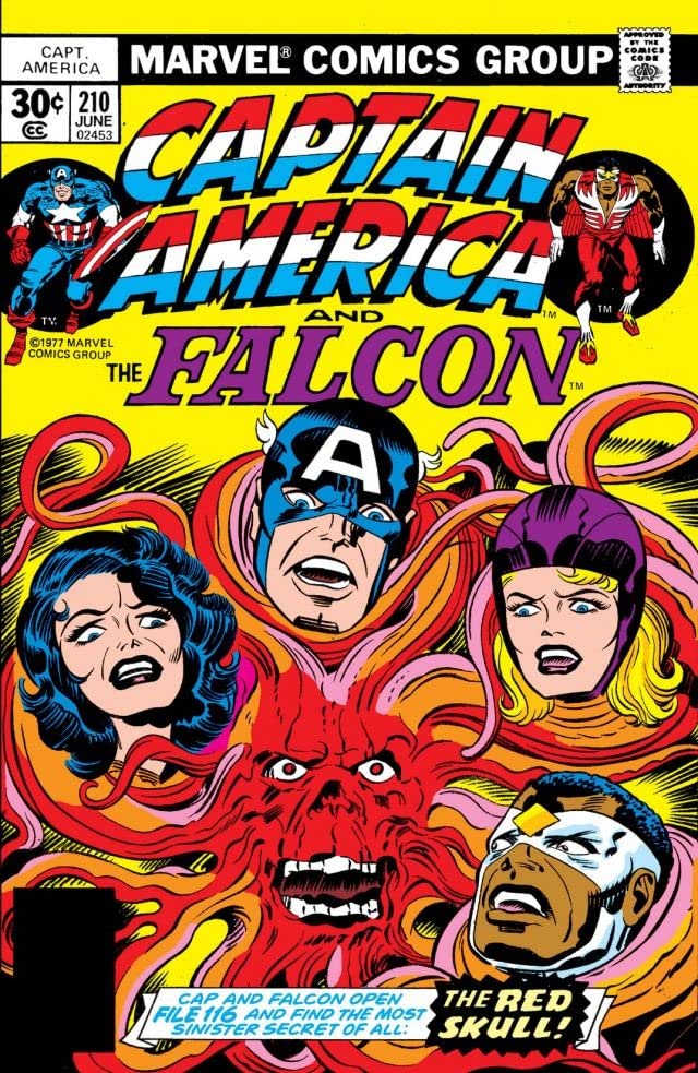 Captain America #210 cover