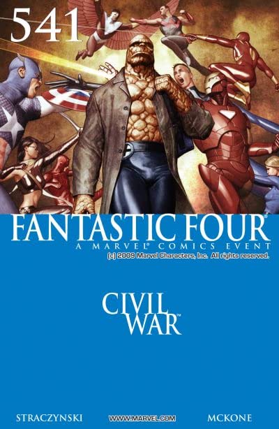 Fantastic Four #541 cover