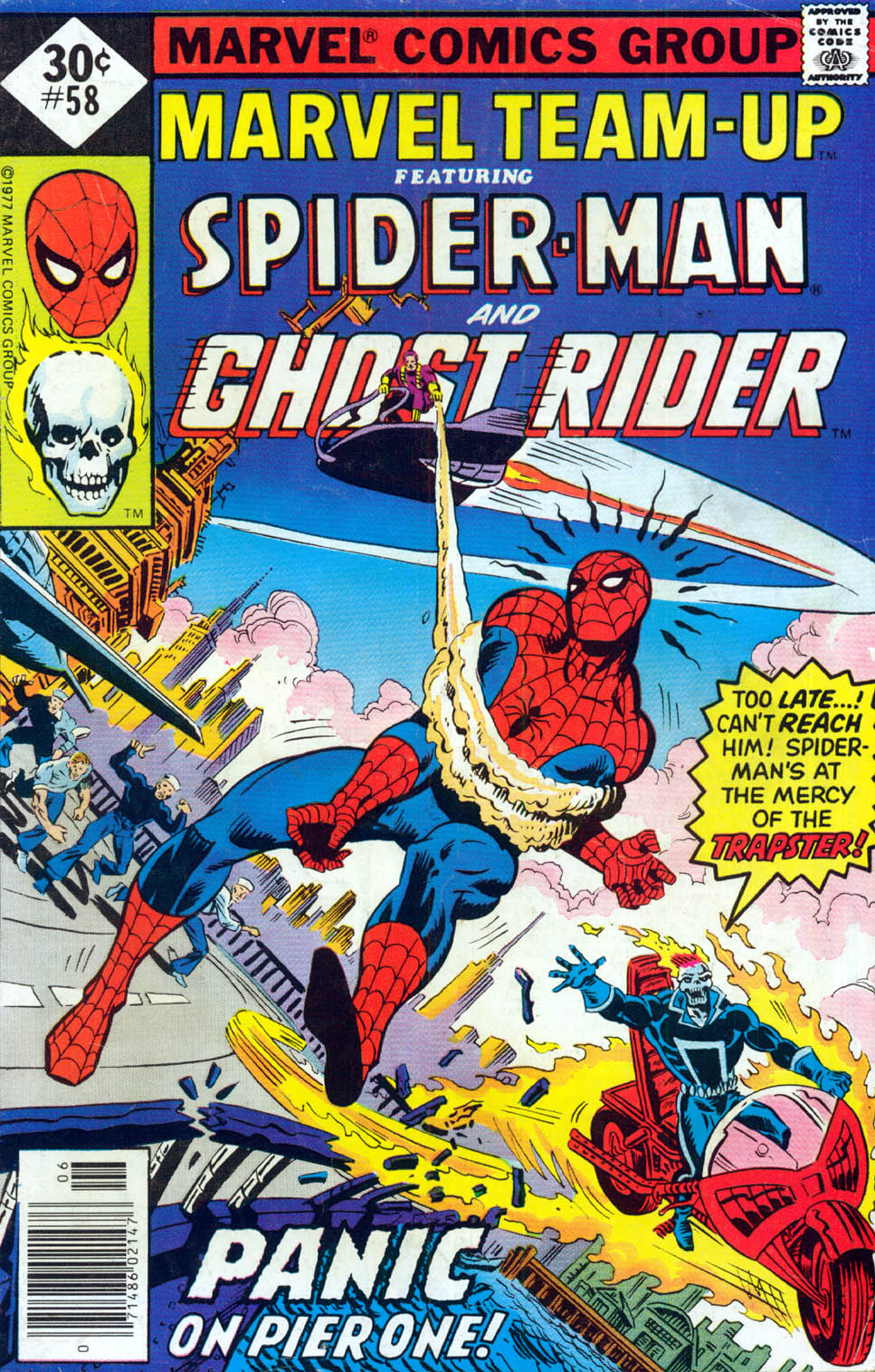Marvel Team-Up #58 cover