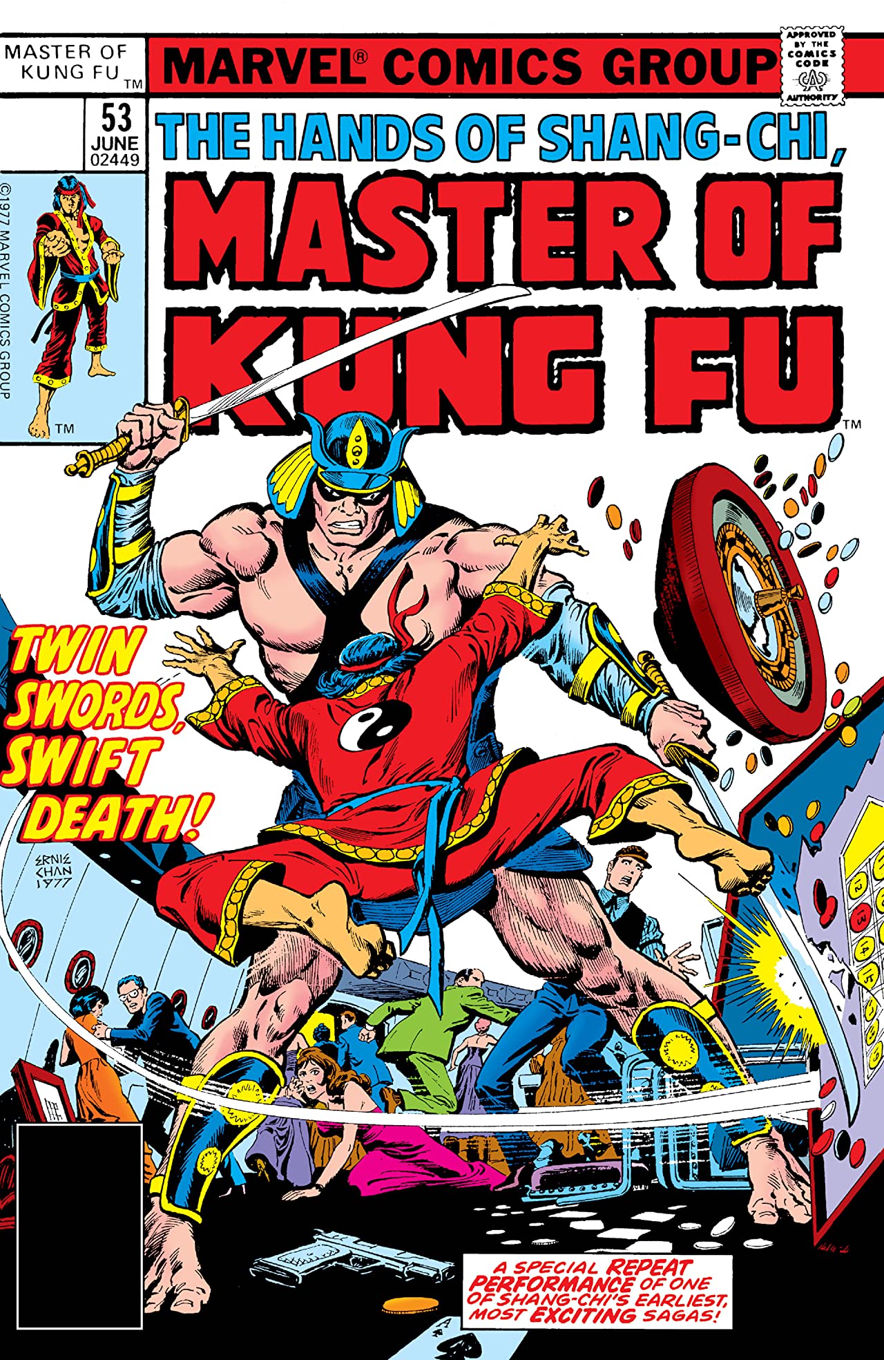 Master of Kung Fu #53 cover